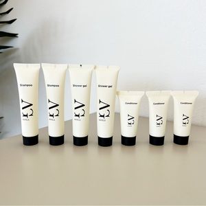 AG Hotels Italy Travel Set Shampoo + Conditioner + Body Wash